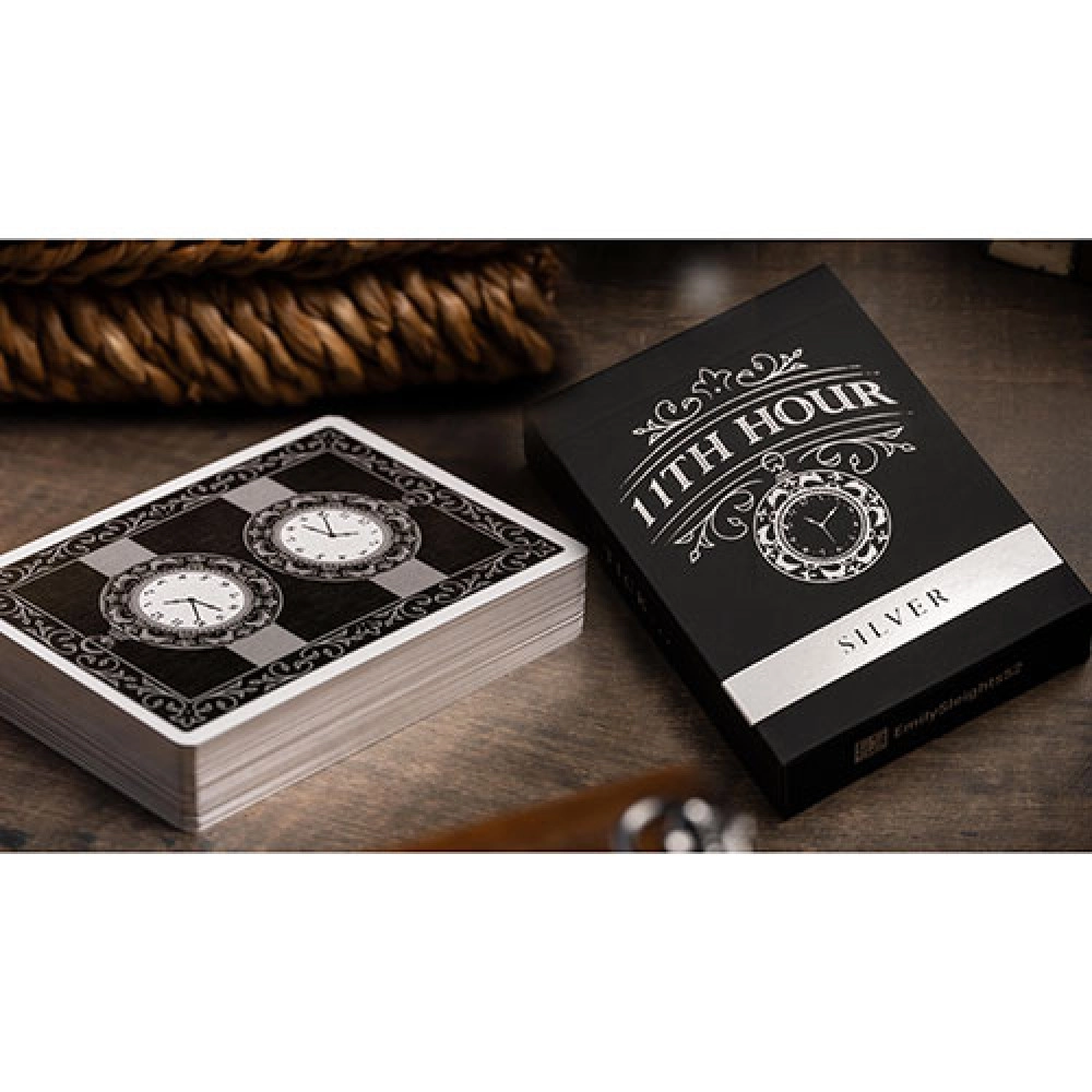 Spielkarten 11th Hour (Gilded Silver Standard Edition) Playing Cards