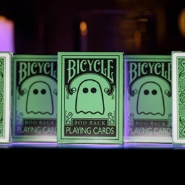 Spielkarten Bicycle Boo Back Playing Cards (Green)