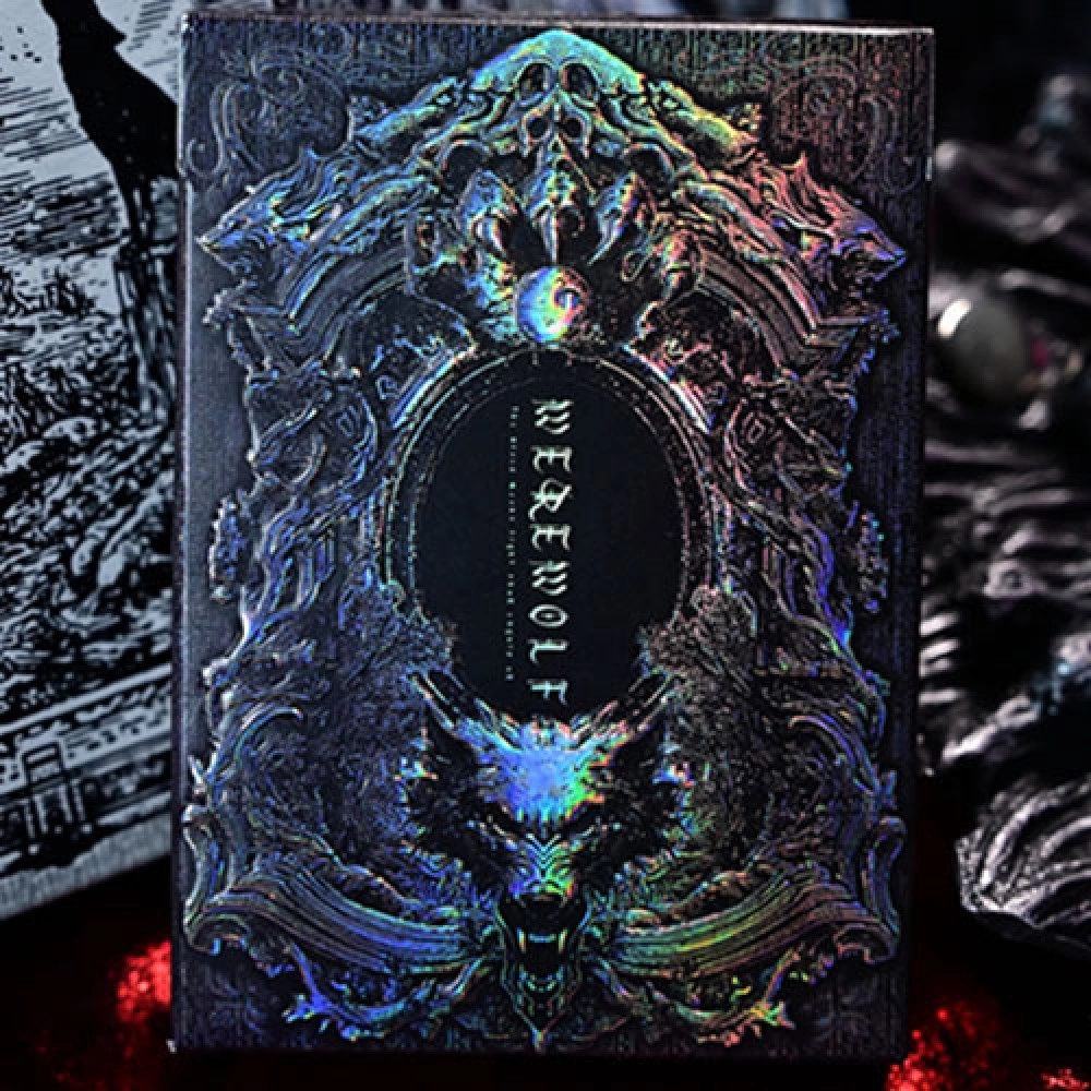 Spielkarten Trinity of Night - Werewolf HOLO Playing Cards by Evokad