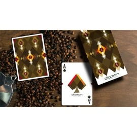 Spielkarten Diamon Playing Cards N° 27 Dark Roast by Dutch Card House Company