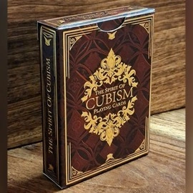 Spielkarten The Spirit of Cubism (Dark Red) Playing Cards