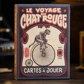 Spielkarten Le Voyage Du Chat Rouge Playing Cards by Stockholm17