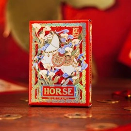 Spielkarten Year of the Horse (Red) Playing Cards by TCC Fashion