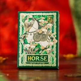 Spielkarten Year of the Horse (Green) Playing Cards by TCC Fashion
