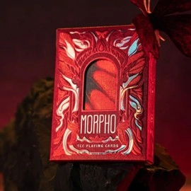 Spielkarten Morpho V2 (Carmine) Playing Cards by TCC Fashion