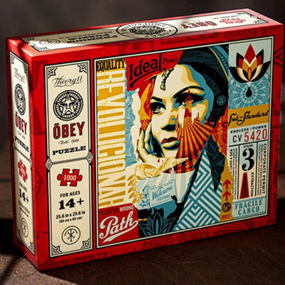 OBEY Jigsaw Puzzle by theory11