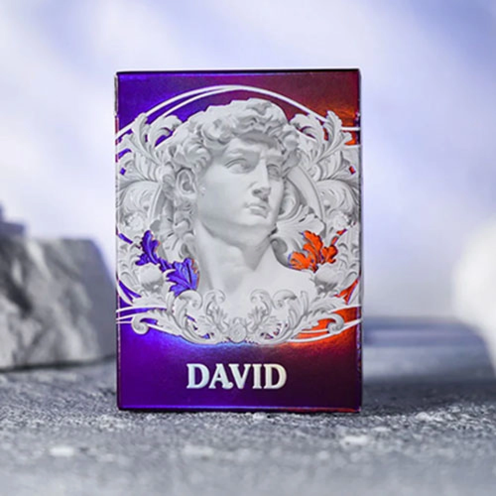 Spielkarten Alabaster David HOLO Playing Cards by TCC Fashion