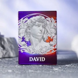 Spielkarten Alabaster David HOLO Playing Cards by TCC Fashion