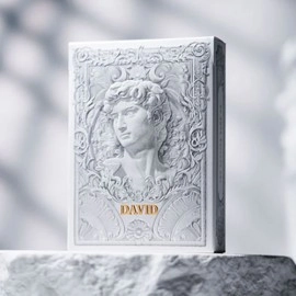 Spielkarten Alabaster David Luxury Playing Cards by TCC Fashion