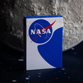 Spielkarten NASA HOLOGRAPHIC FOIL "MEATBALL" LOGO PLAYING CARDS