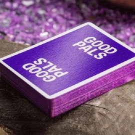 Spielkarten GILDED Good Pals Purple Foil Logo Playing Cards