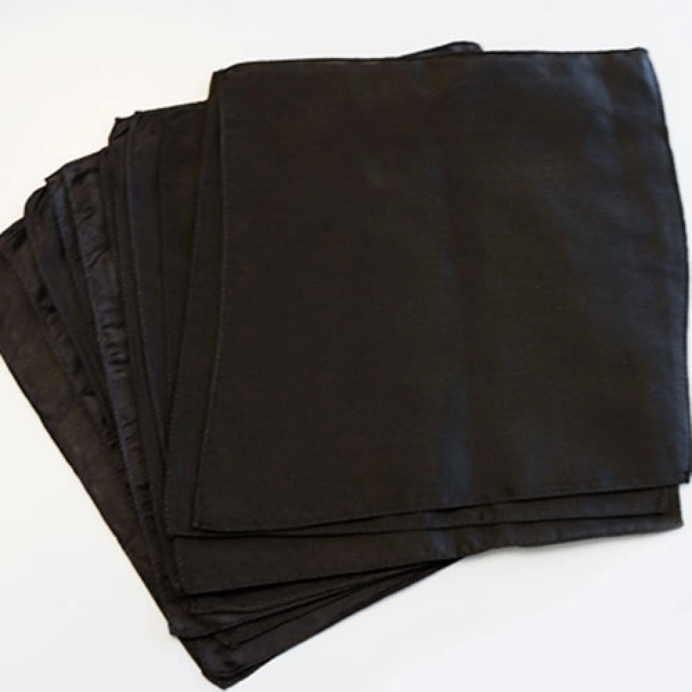 Silk 9 inch Premium 12 Pack bulk (Black) Magic by Gosh