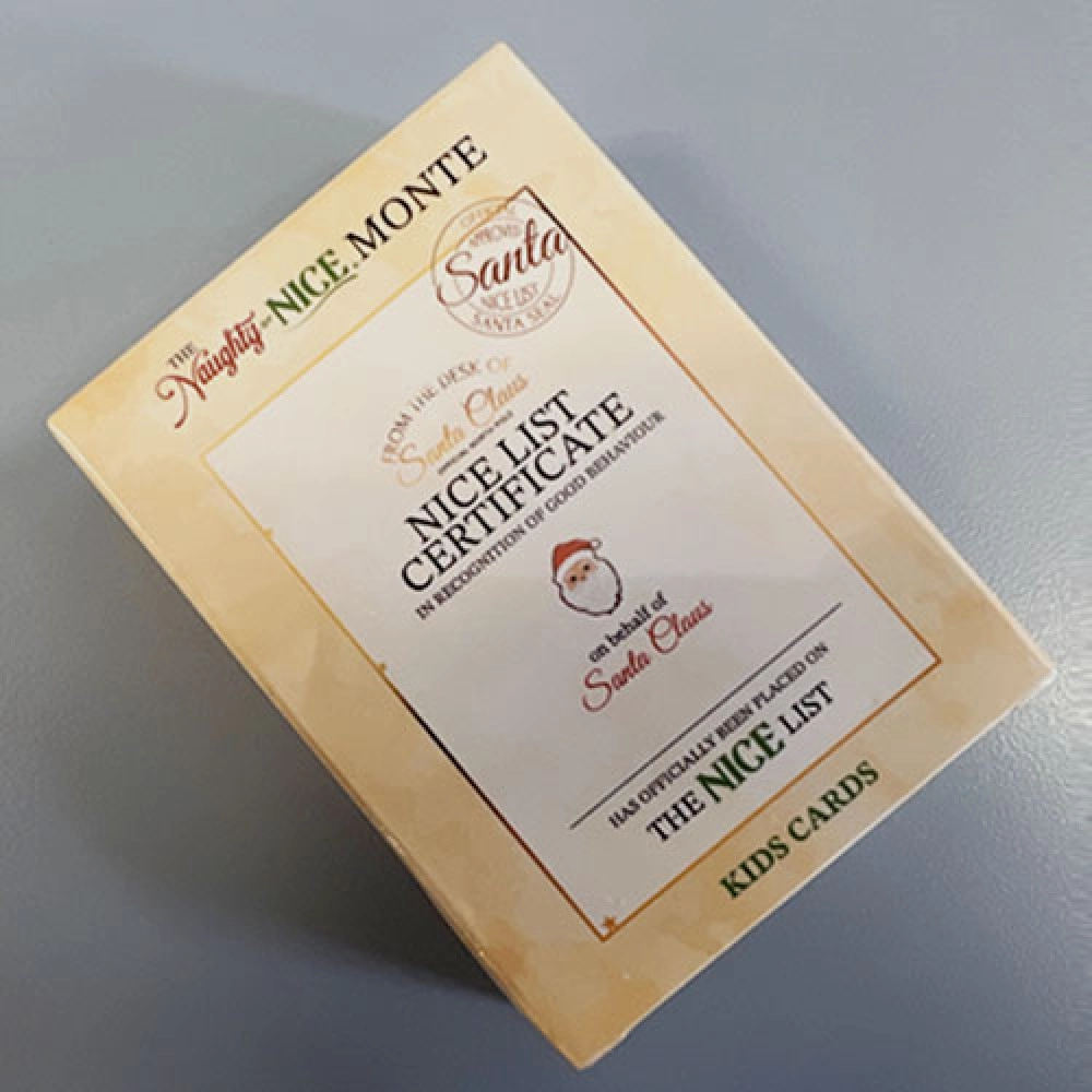 Refill Kid Cards for Naughty or Nice Monte