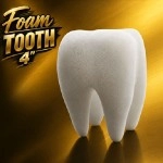 Foam Tooth - 10 cm
