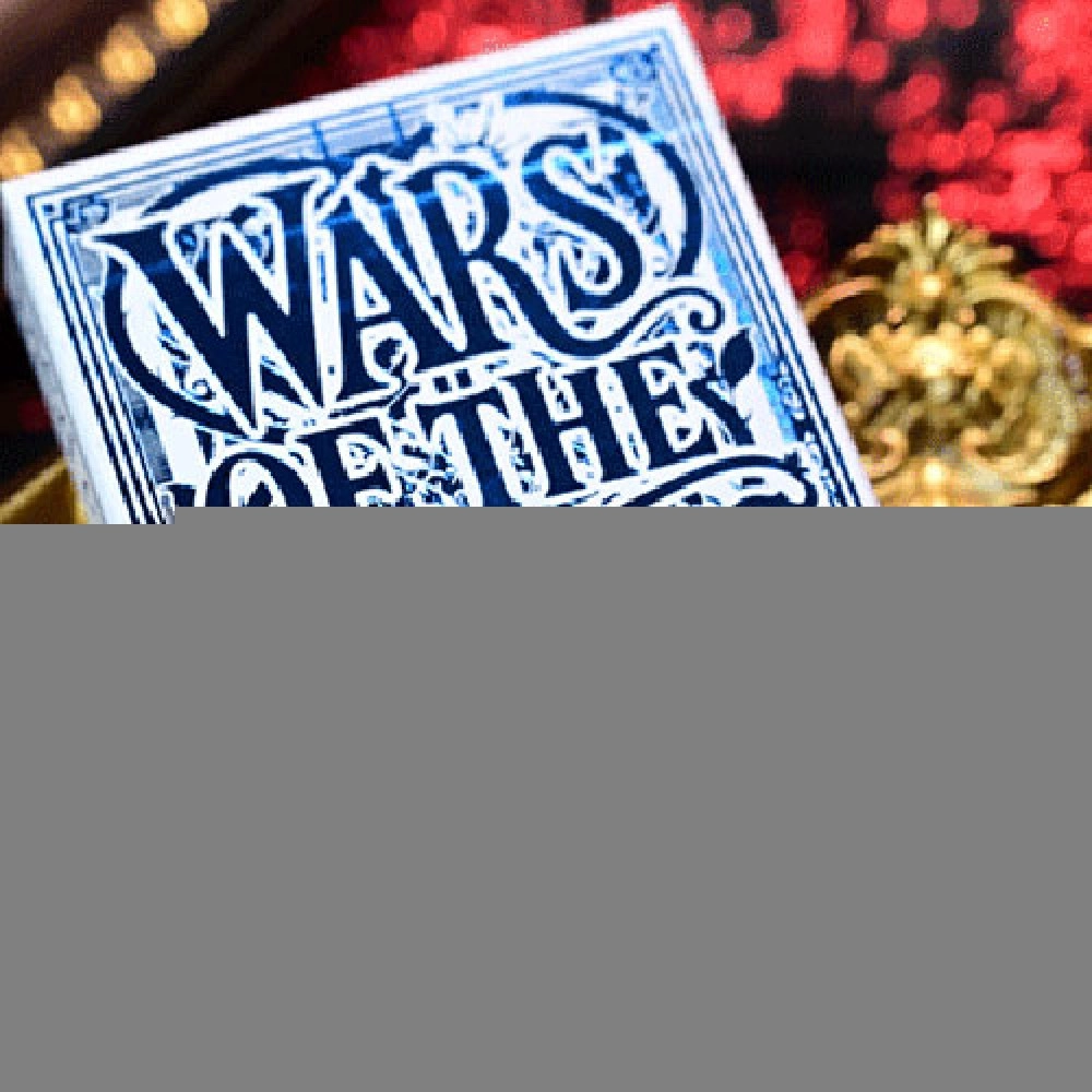 Spielkarten Wars of the Roses (Blue Tuck-2nd Edition Edge-dyed) Playing Cards