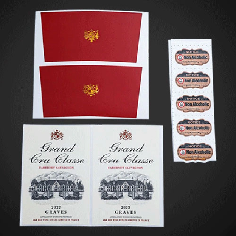 Miracle Wine Bottles Extra Sticker Labels