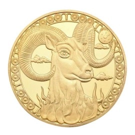 Commemorative Constellation Coin Aries