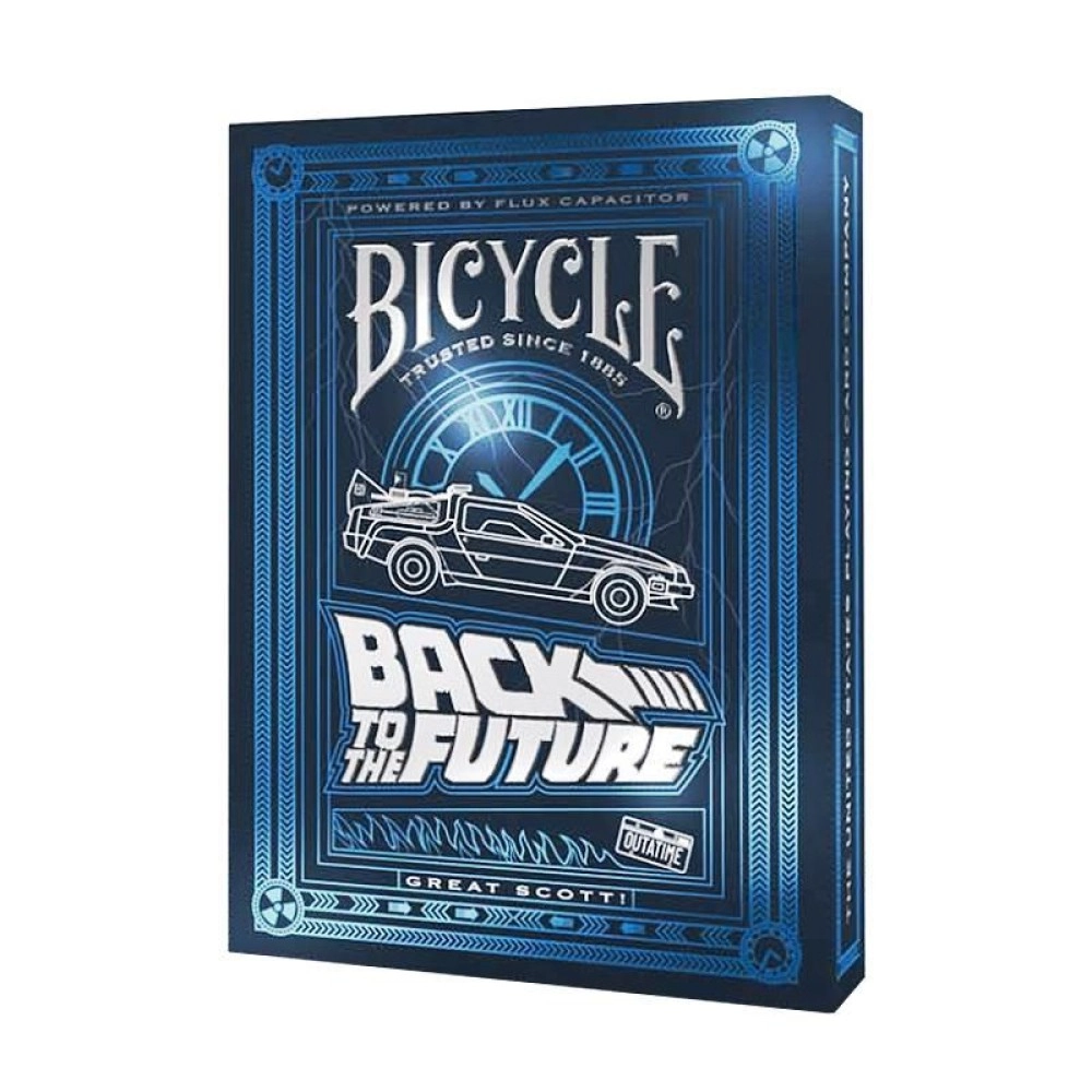 Spielkarten Bicycle - Back to the Future