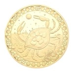 Commemorative Constellation Coin Cancer