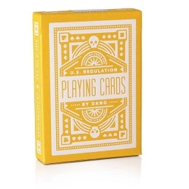 Spielkarten DKNG Yellow Wheels Playing Cards by Art of Play