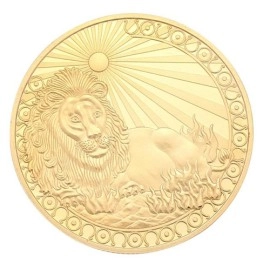 Commemorative Constellation Coin Leo
