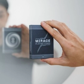 Spielkarten Mirage V4 Midnight Blue Edition Playing Cards by Patrick Kun 