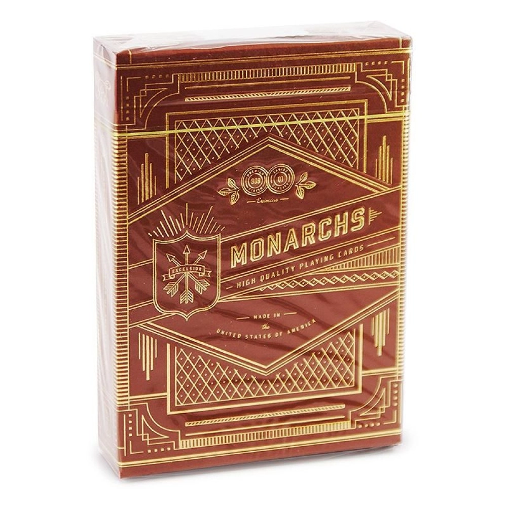 Spielkarten Monarchs Playing Cards (Red) by Theory 11