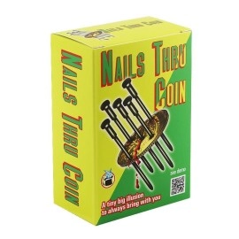 Nails Thru Coin - With 5 Nails