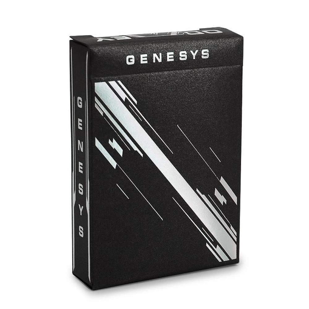Spielkarten Odyssey Genesys - Black and Silver