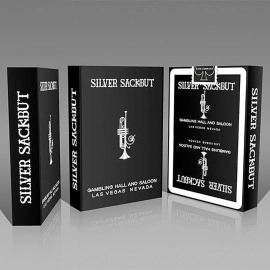 Spielkarten Silver Sackbut Playing Cards (Black)