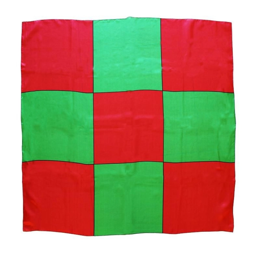 Sitta Chessboard Blendo - Red and green - Cm 90 x 90 (35")