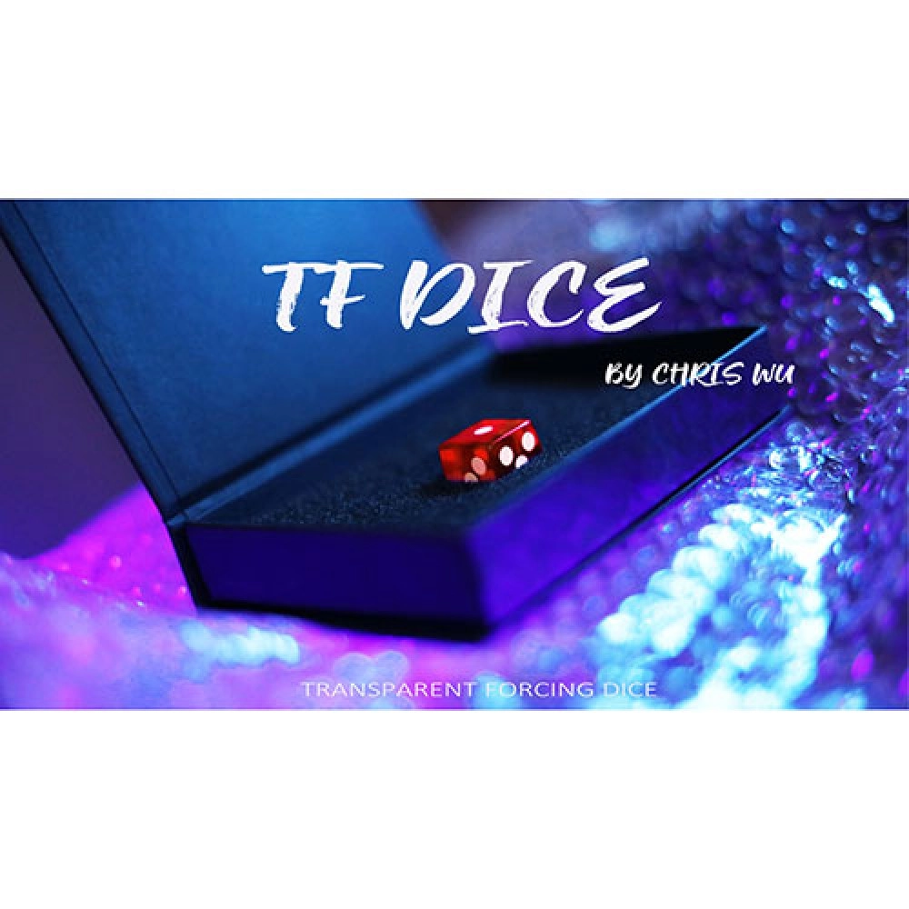 TF DICE (Transparent Forcing Dice) RED by Chris Wu