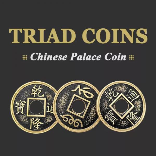 Triad Coins (Chinese Palace Coin) - Half Dollar Size