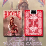 Spielkarten Bicycle AEsir Viking Gods Deck (Red) by US Playing Card Co