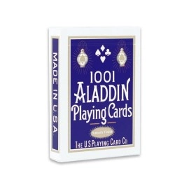 Spielkarten Aladdin Smooth Finish Deck - blue back