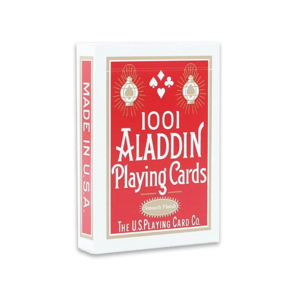 Spielkarten Aladdin Smooth Finish Deck - red back