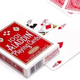 Spielkarten Aladdin Smooth Finish Deck - red back
