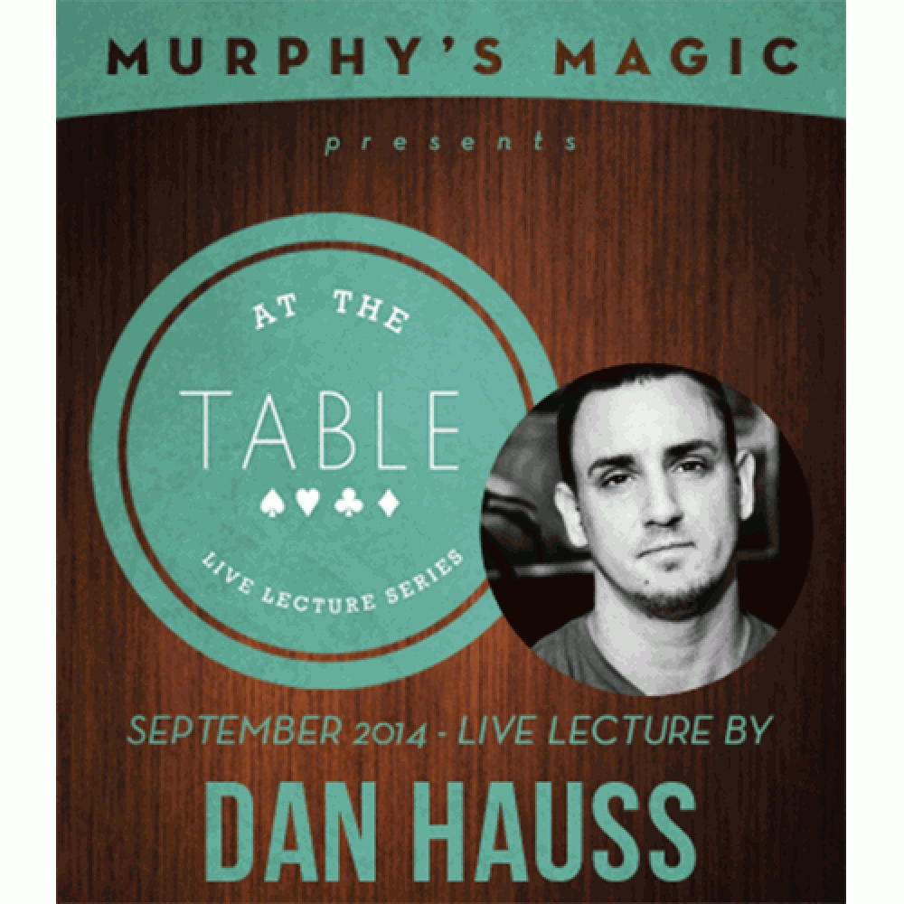 At the Table Live Lecture - Dan Hauss 9/10/2014 - video DOWNLOAD