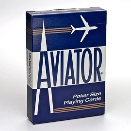 Spielkarten Aviator Playing Cards - blue back