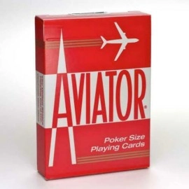 Spielkarten Aviator Playing Cards - red back