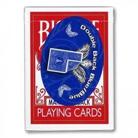 Spielkarten Bicycle Gaff Cards - Double Back 809 Mandolin Back (Blue/Blue) by USPCC