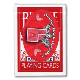 Spielkarten Bicycle Gaff Cards - Double Back 809 Mandolin Back (Red/Red) by USPCC