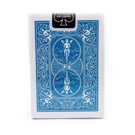 Bicycle - Turquoise back + 3 Gaff Cards