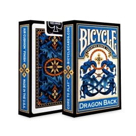 Spielkarten Bicycle Dragon - Blue back