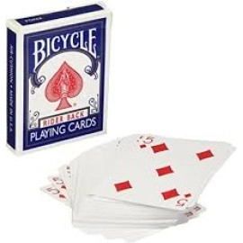 Bicycle Gaff Forcing Deck - Blue Back - Selected Card