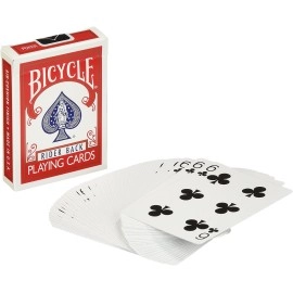 Bicycle Gaff Deck Red Back- One way forcing deck - Selected Card