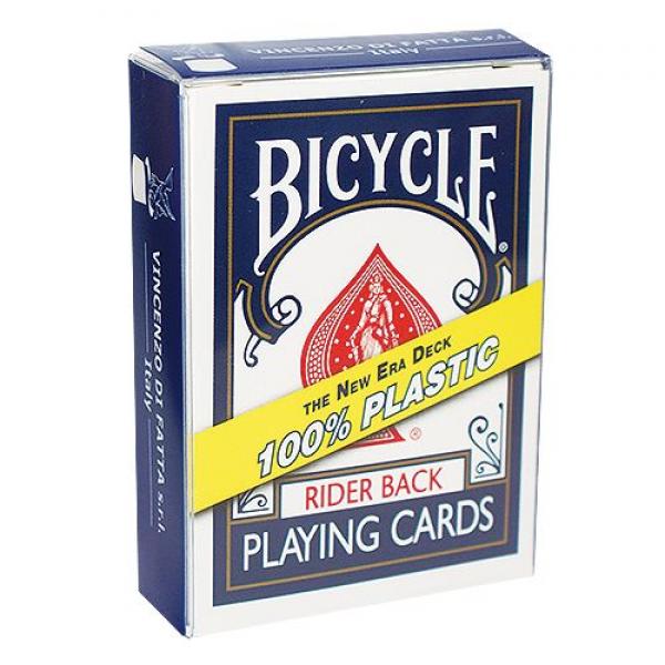 Spielkarten Bicycle aus 100% Plastik Rückseite Bl...