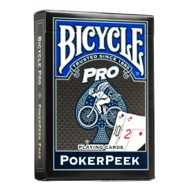 Spielkarten Bicycle Pro PokerPeek - Blue