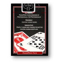 Spielkarten Bicycle Pro PokerPeek - Red