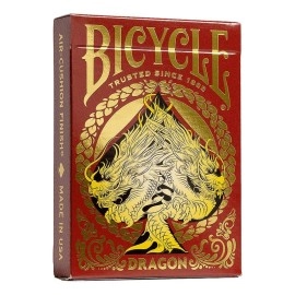 Spielkarten Bicycle - Red Dragon Playing Cards